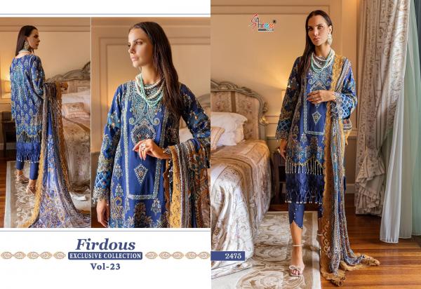 Shree Firdous Exclusive Collection 23 Cotton Pakistani Salwar Suits